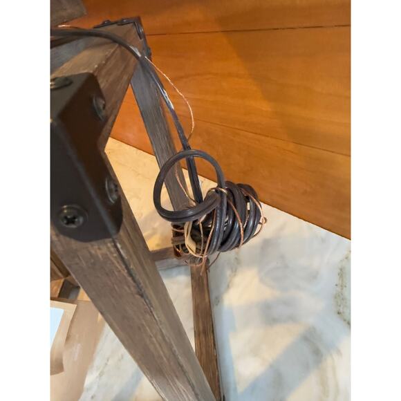 Magnolia Jonathan Y Farmhouse Rustic Barnwood Pendant Light - Picture 7 of 7